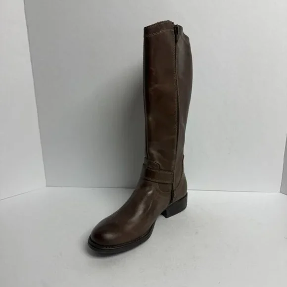 Eric Michael Womens Montana Knee High Boot Brown Size EU37 M US6.5-7 - Picture 2 of 6